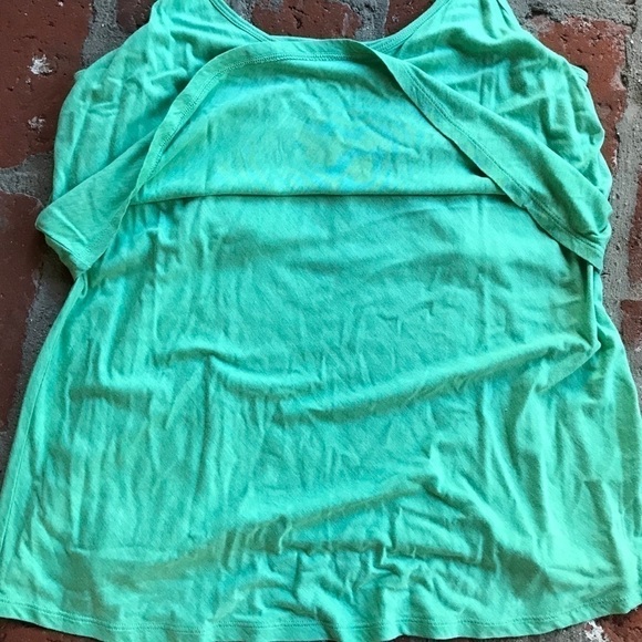 CAbi Large tank top green turquoise - Picture 2 of 5